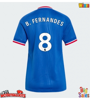 Manchester United Bruno Fernandes #8 Replica Away Stadium Shirt for Women 2026-27 Short Sleeve
